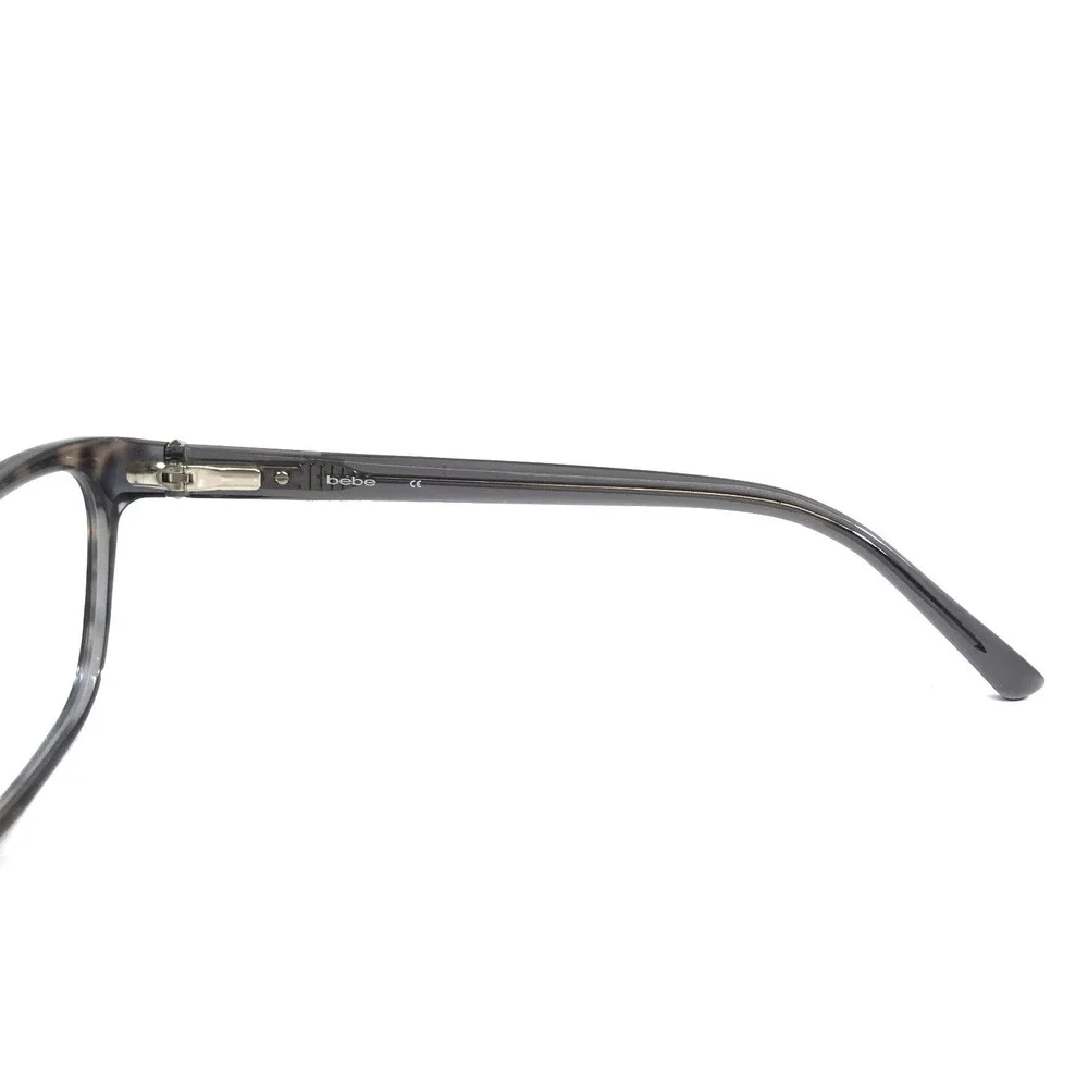 Bebe Eyeglasses Frames BB5126 001 JET Brown Grey Brown Tortoise 53-17-135